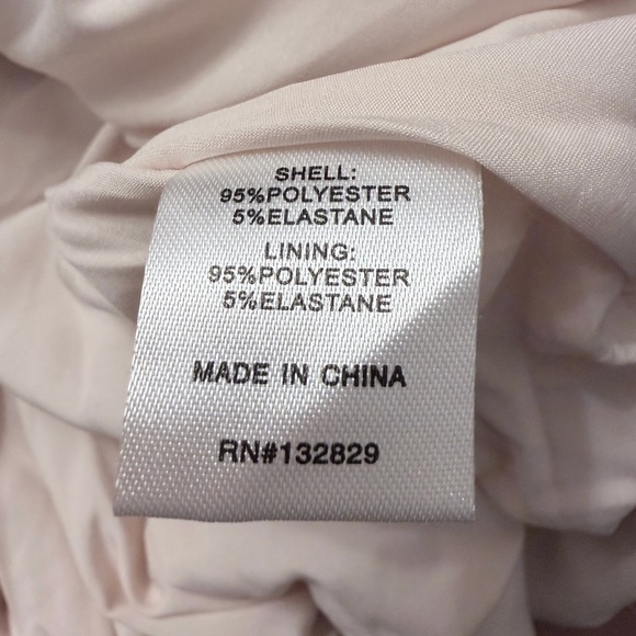 MORE TO COME cream Blair Mini Dress puff bubble skirt square neck M - Picture 6 of 8